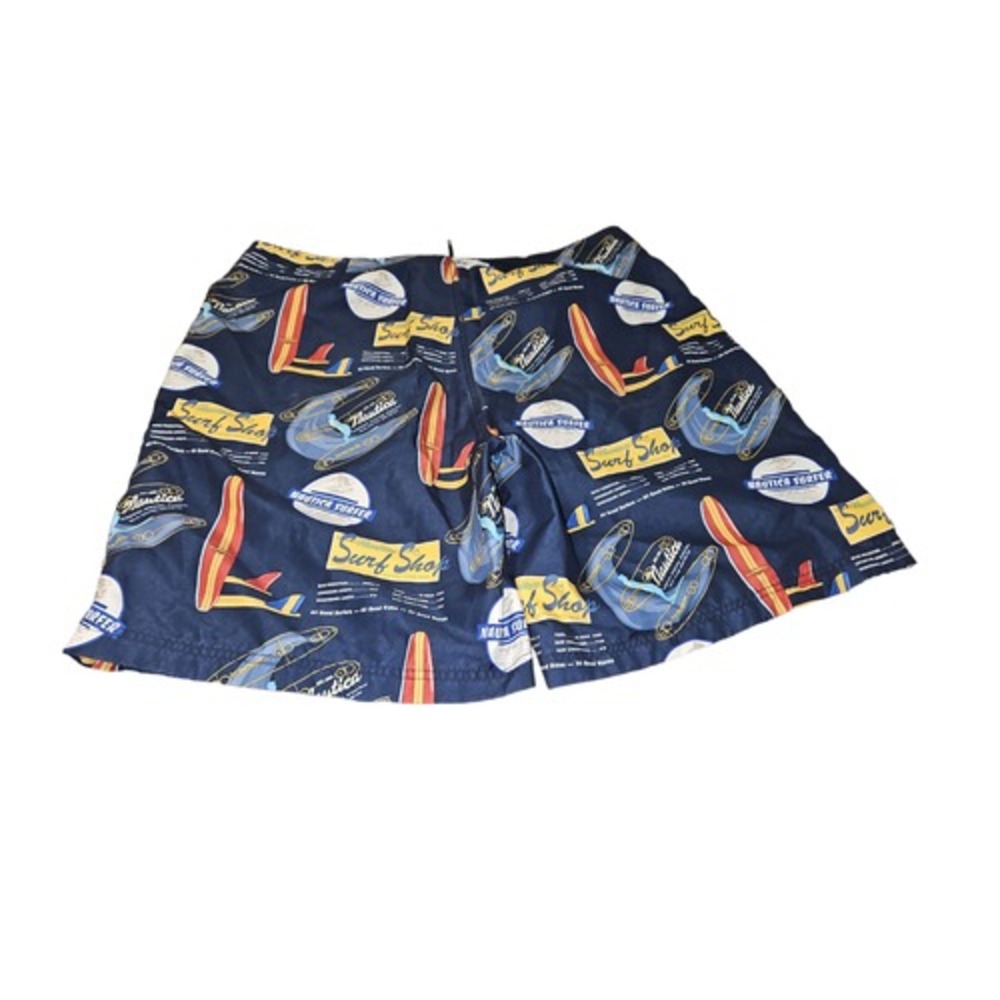 Nautica Men's‎ Multicolor Swim Shorts Sz 40 - Picture 2 of 4